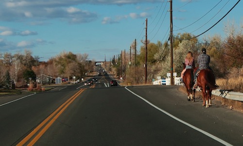 公道で Horse Riding を見かけることもあります