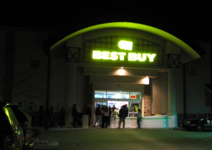 Black Friday Best Buy の行列