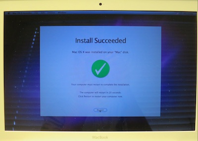 Mac Book Mac OS X 再インストール