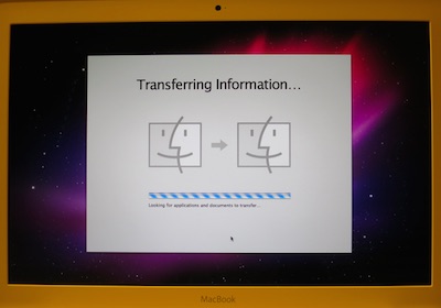 Mac Book Mac OS X 再インストール