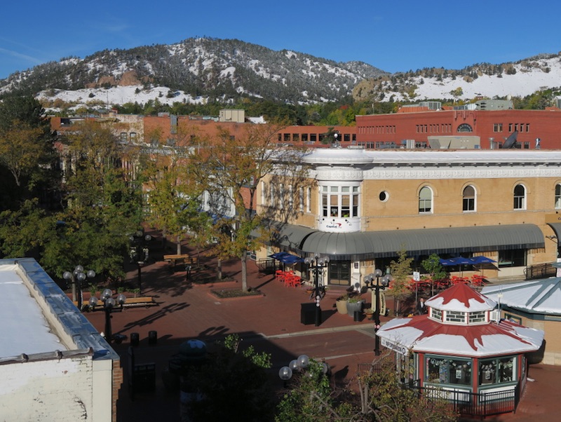 Boulder CO ダウンタウン 2017年10月