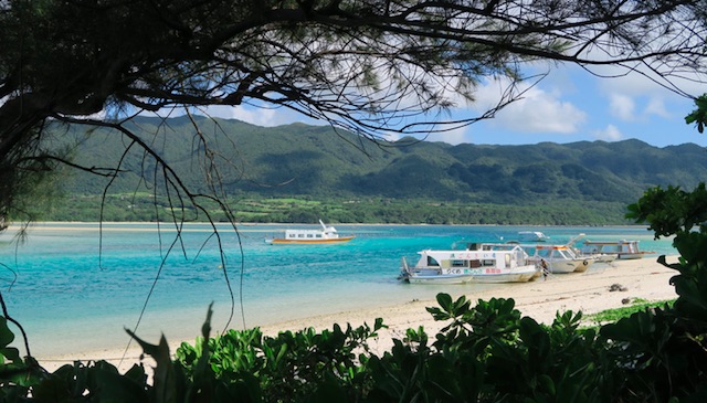 吉原海岸　川平湾　グラスボート