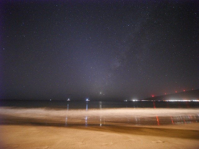 星景写真　天の川　マイクロフォーサーズ