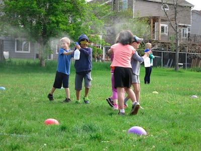 アメリカの小学校の Field Day