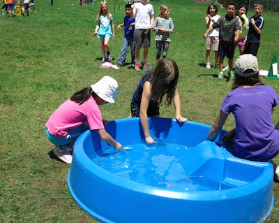 アメリカの小学校の Field Day