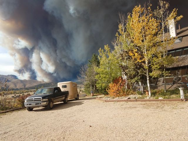 ボルダーの山火事