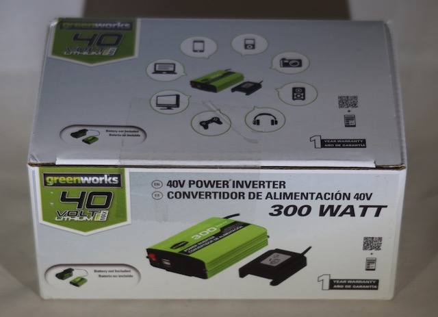 アメリカの40V GreenWorks バッテリー インバーター