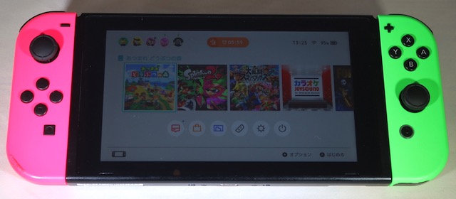 アメリカで購入したニンテンドー　スイッチ