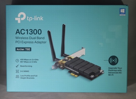 TP Link AC 1300 PCIE カード