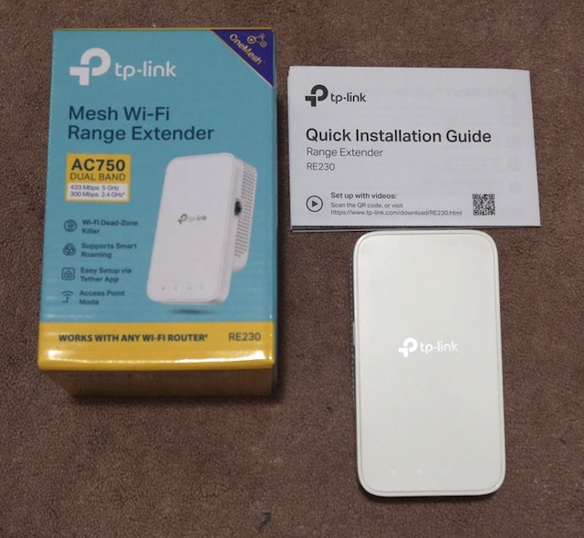 TP Link AC 750 WiFi Extender