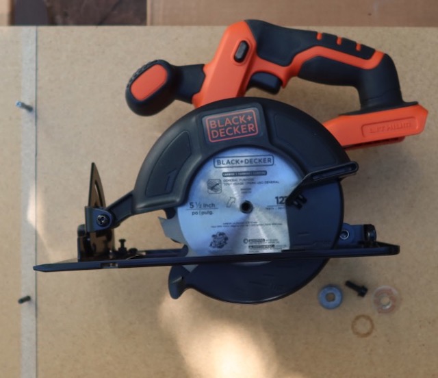 丸のこ　black decker circular saw