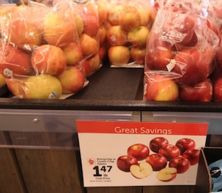 アメリカのりんご Honey Crisp