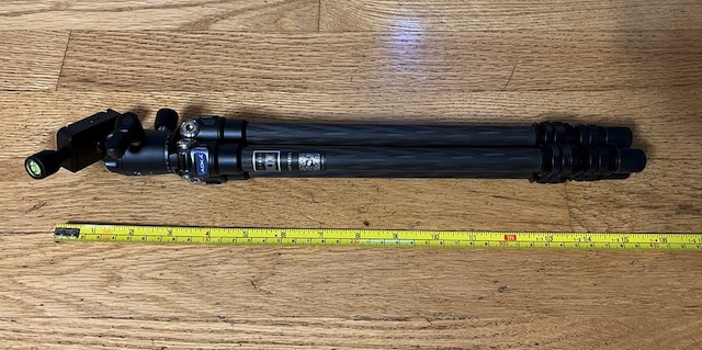 aoka carbon fiber travel mini tripod