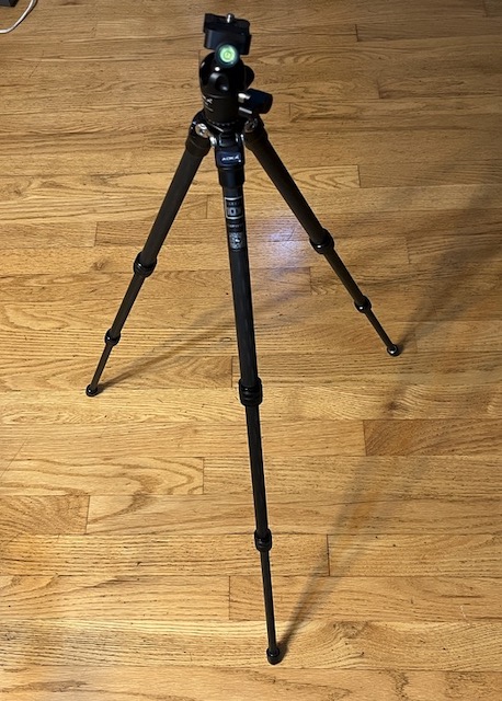 aoka carbon fiber travel mini tripod