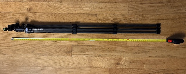 aoka carbon fiber travel mini tripod