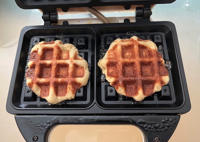 ベルギーワッフル もちもち かりかりレシピ belgian waffle