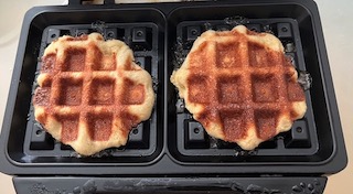 ベルギーワッフル もちもち かりかりレシピ belgian waffle