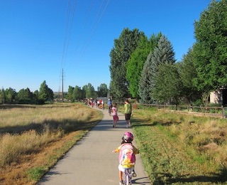 Elementary School Transit with Bike