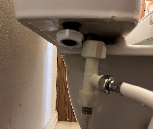 アメリカのトイレの修理