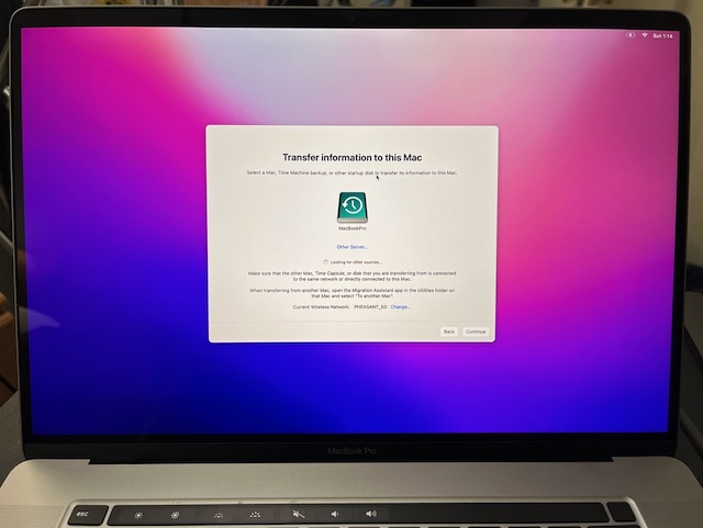 MacBook Pro 2019 16インチ