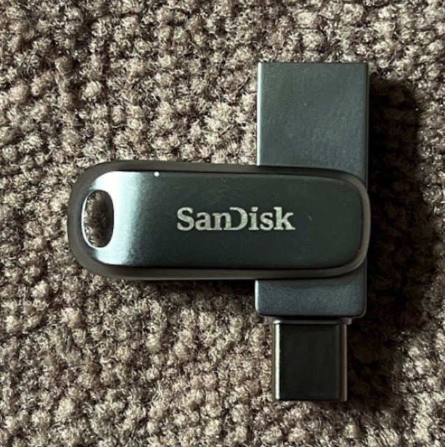 Sandisk drive usb-c usb-a