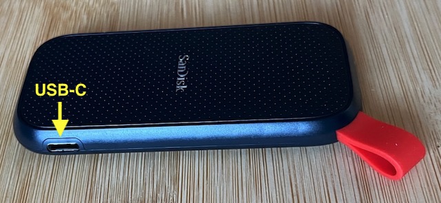 Sandisk SSD 2TB USB-C