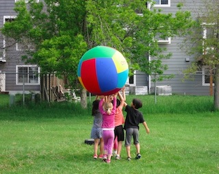 アメリカの小学校の Field Day