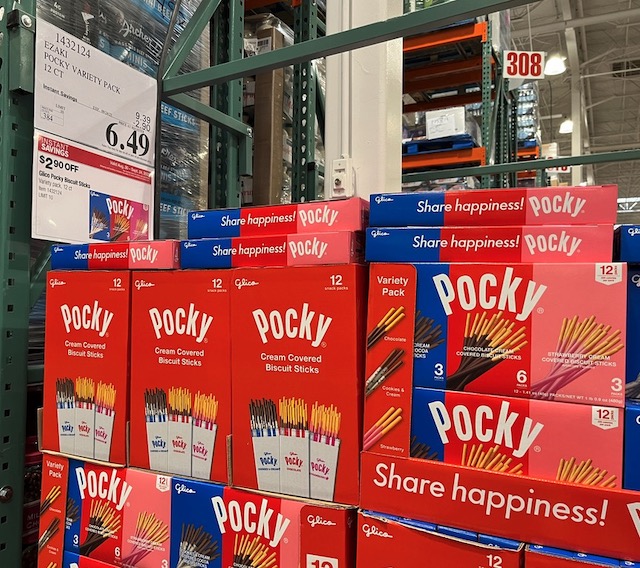 COSTCO アメリカ グリコ　ポッキー