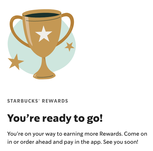 Starbucks Reward チャレンジ