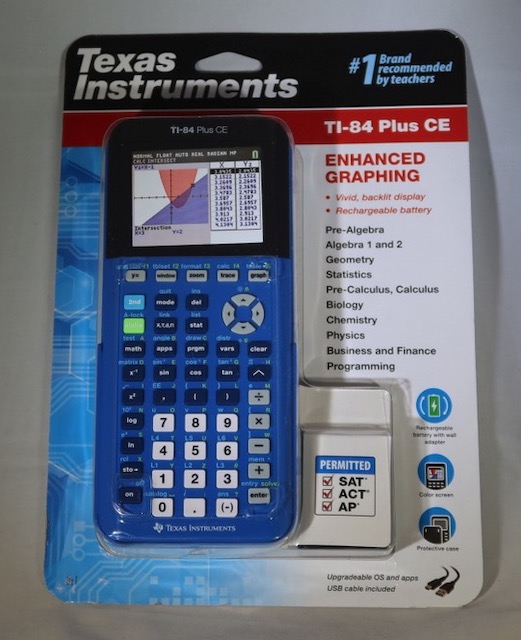 TI-84 アメリカ現地高校 計算機