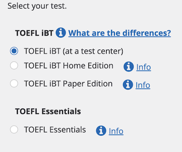 帰国生 TOEFL アメリカで受ける