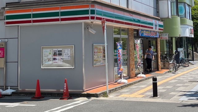 日本一時帰国 ネットプリント　Seven Eleven