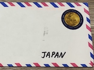 アメリカから日本への普通郵便　First-Class Mail International　配達日数