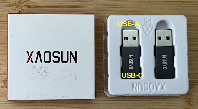 xaosun USB-3 USB-A アダプター